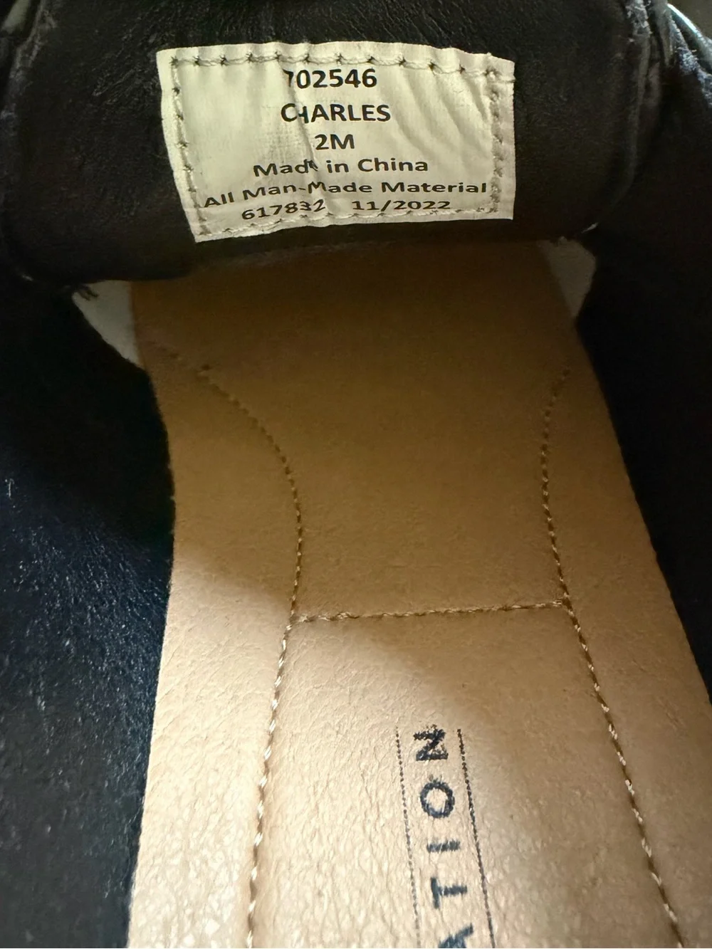 Boy’s Black Lace-Up Dress Shoes